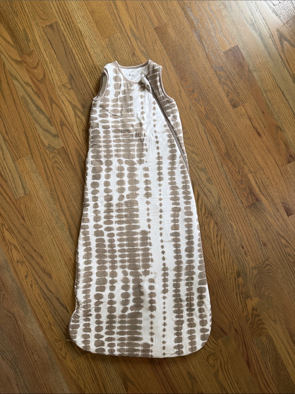 Kyte BABY Neutral Tie-Dye Sleep Sack - Cream and Tan
